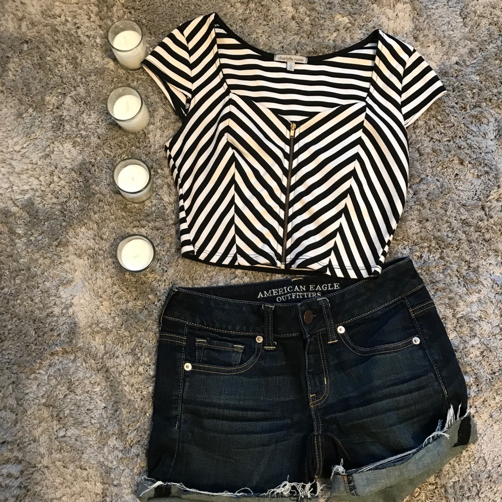 DONATED @markwelch376 - Charlotte Russe Crop Top - Picture 2 of 4